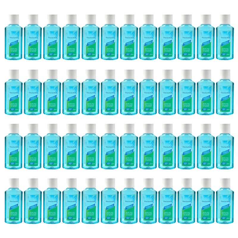 Mouthwash Travel Size Portable Original Mint 35ml12oz 48 Pack